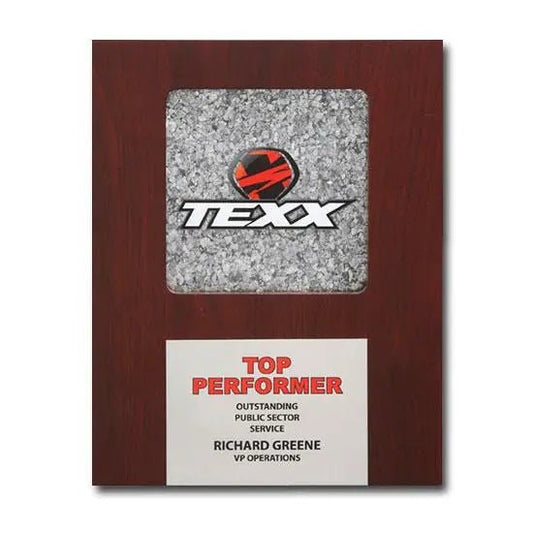 Mica Plaque - Square Crystal House