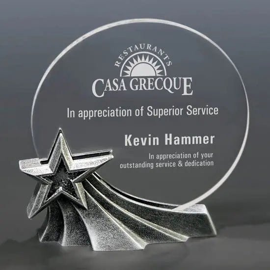 Moon & Star Award Crystal House