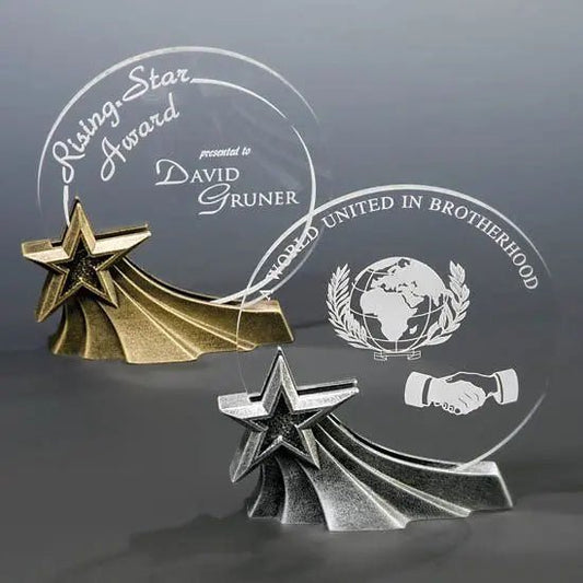Moon & Star Award Crystal House