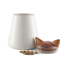Cat treat jar