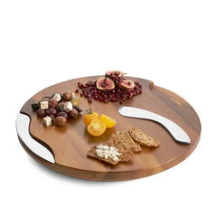 Cheese Block w/ Knife and Spreader