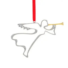 Glad Tidings Angel Ornament Nambé