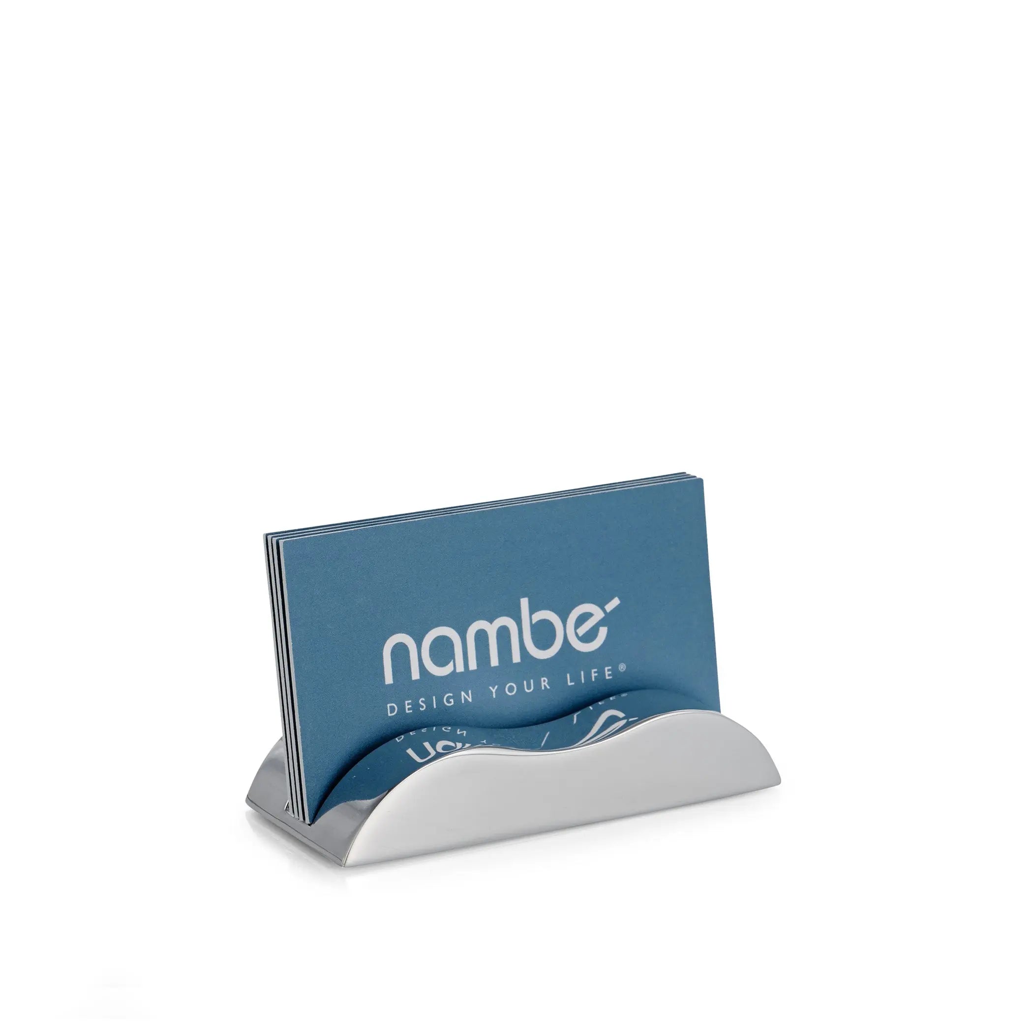 Wave business card holder - Crystal House