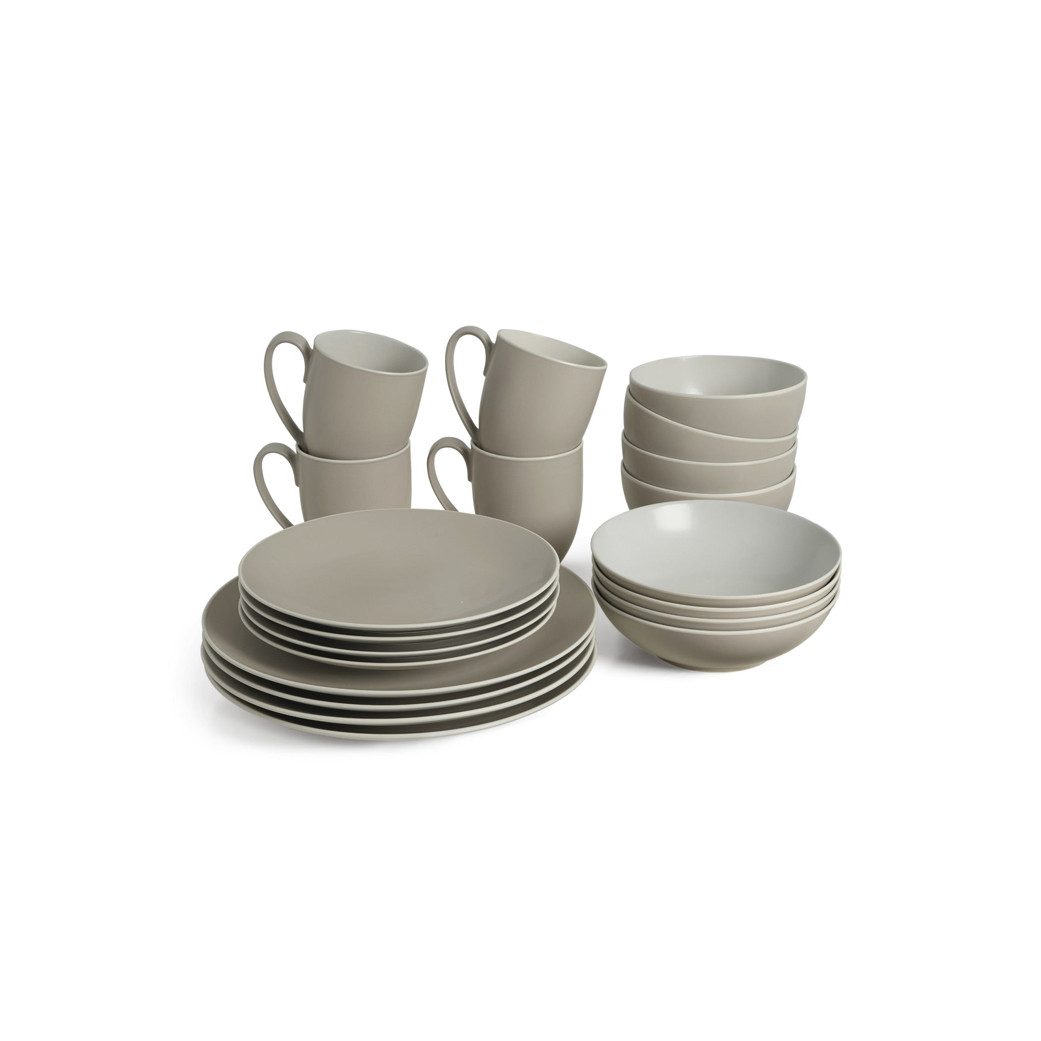 POP Starter Dinnerware Bundle - Sand (20 Pieces) Nambé