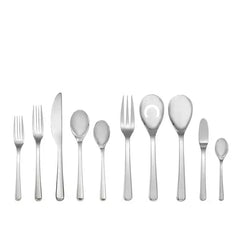 Aura 45-Piece Flatware Set - Crystal House