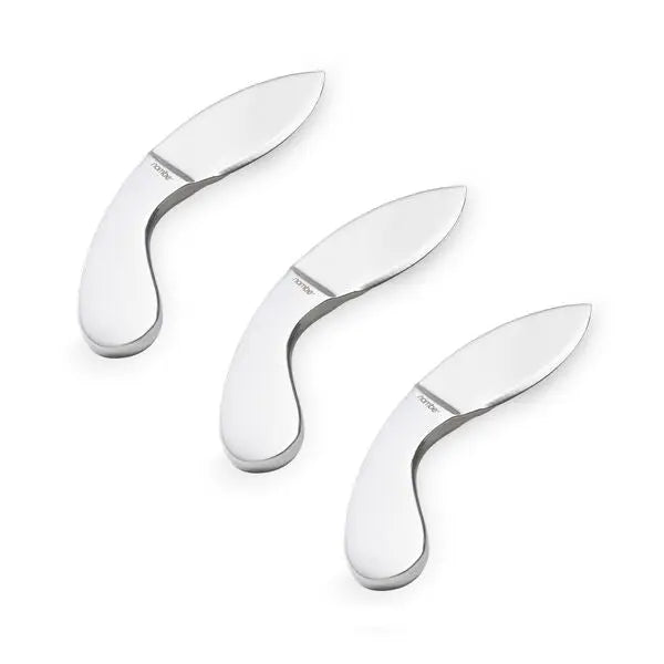 Oona Cheese Knives (Set of 3) - Crystal House
