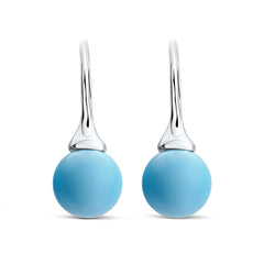 Marina Natural Silver Tide French Wire Earrings Nambé