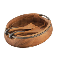 Anvil Salad Bowl W/ Servers NambÃ©