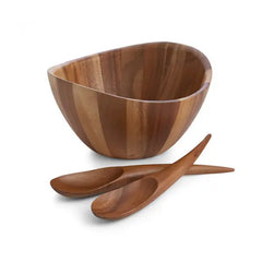Harmony 3-Piece Salad Set - Crystal House