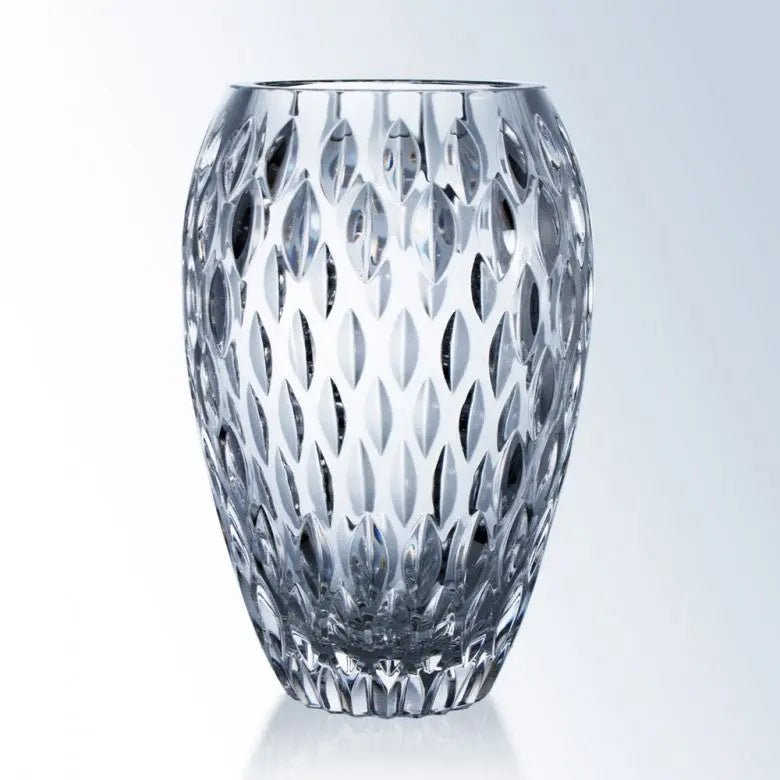 NAUTILUS VASE BLUE Crystal House - Prism