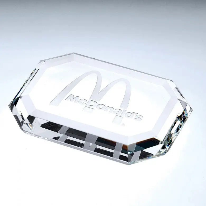 OPTIC BEVELED RECTANGLE Crystal House - Prism