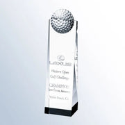OPTICAL CRYSTAL GOLF BALL TOWER Crystal House - Prism