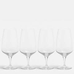 Pulse Beer Glasses Set of 4 Orrefors