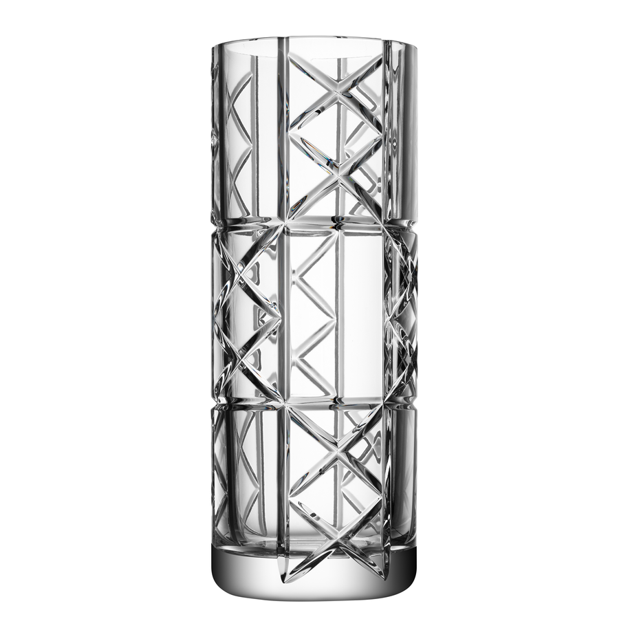 Explicit Checkered Vase Large Orrefors
