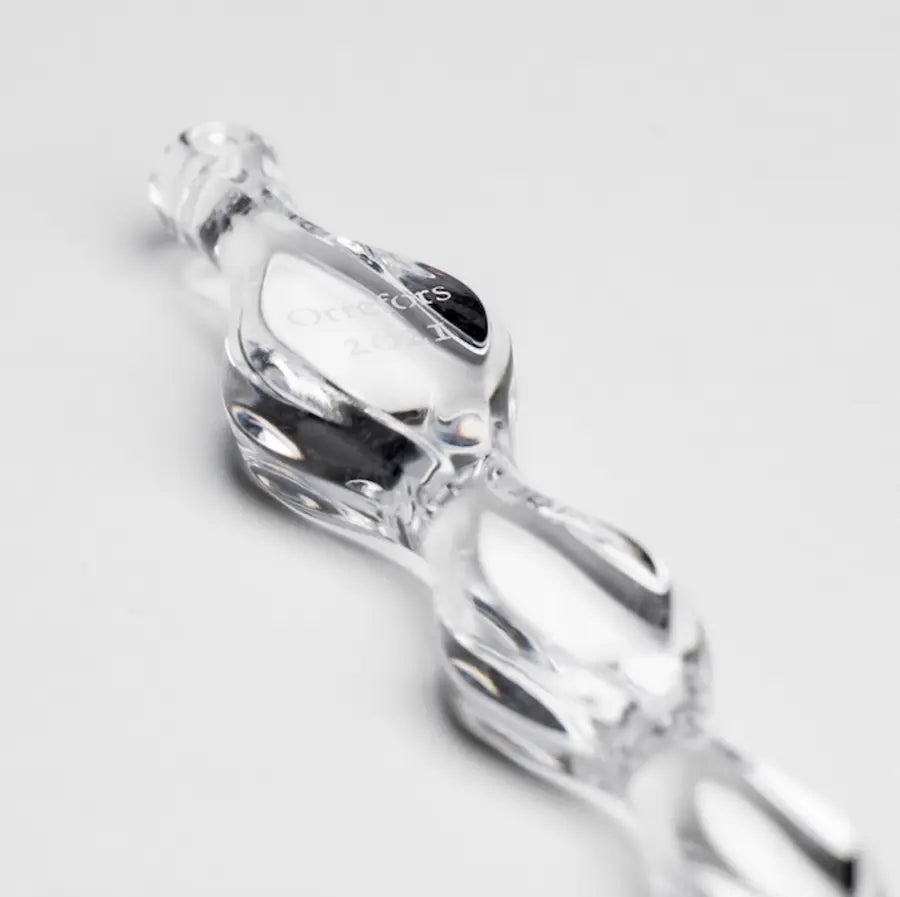 2023 Annual Christmas Ornament: Swedish Crystal Icicle Collection | Limited Edition Orrefors
