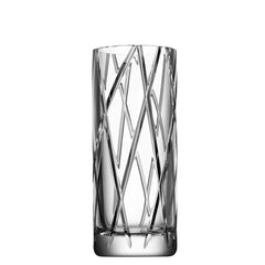 Explicit Vase (stripes, small) - Crystal House