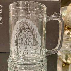 Our Lady of Guadalupe - Beer Mug Crystal House