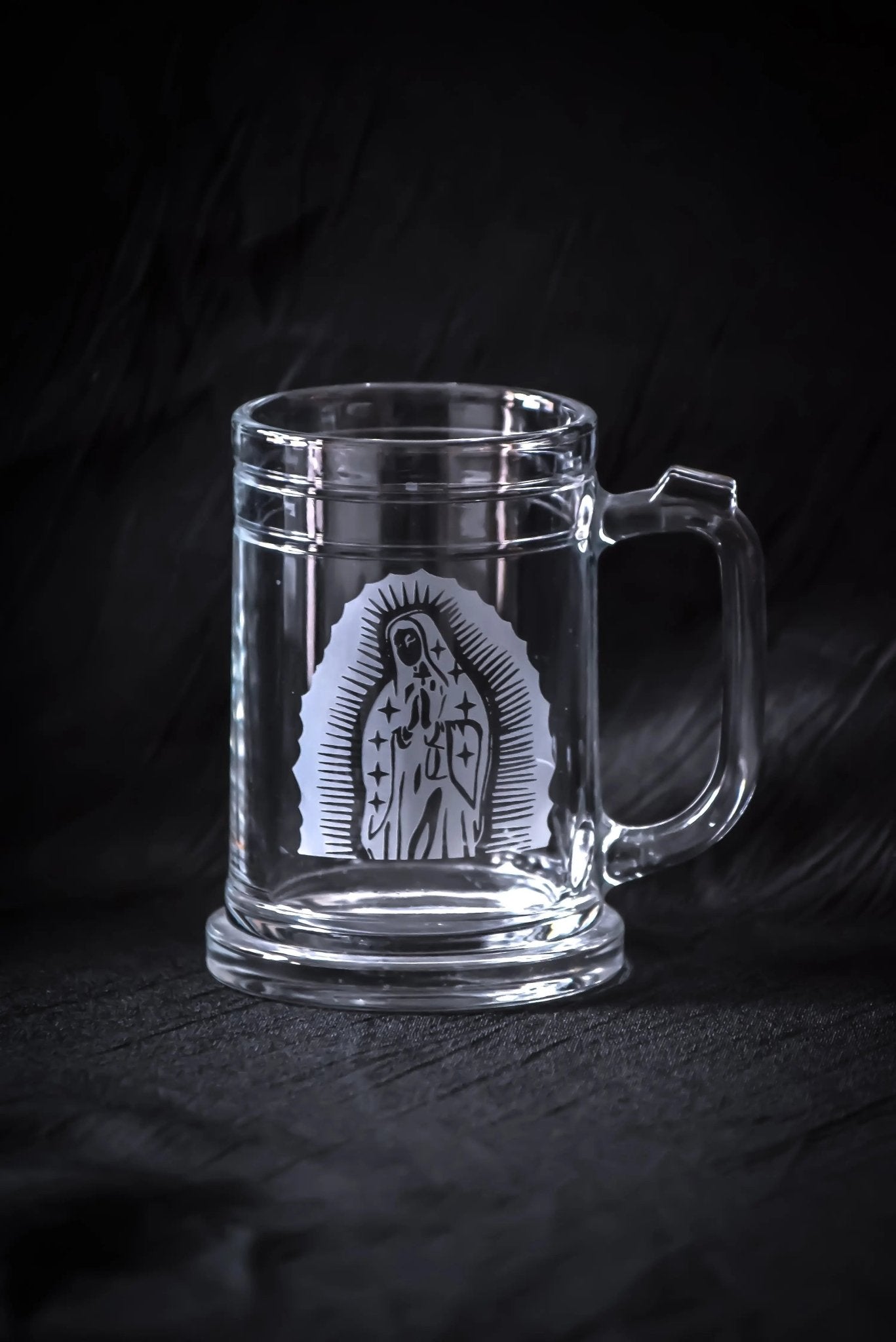 Our Lady of Guadalupe - Beer Mug Crystal House
