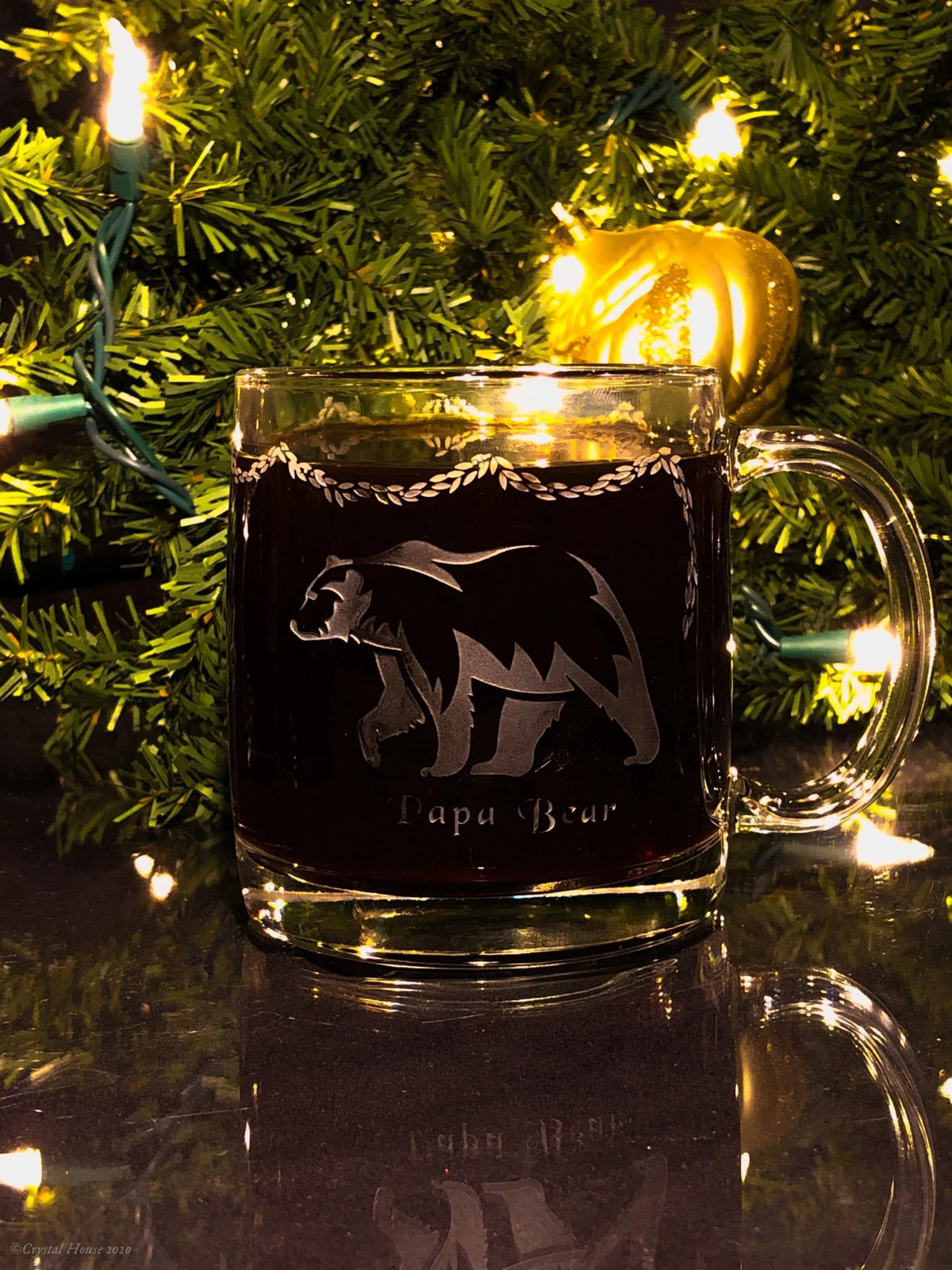 Papa Bear - Warm Beverage Mug Crystal House