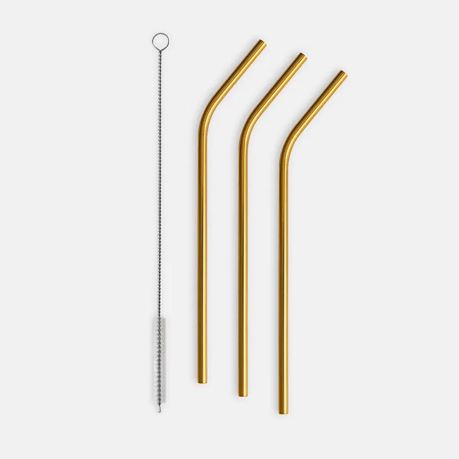 Peak Cocktail Straws - Set of 4 Orrefors