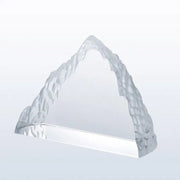 PEAK ICEBERG (FROSTED EDGE) Crystal House - Prism