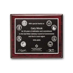 Photocast Plaque - Rosewood Crystal House