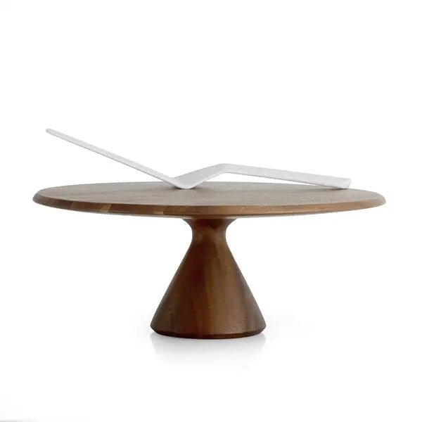 Quatro Cake Plate w/ Server Nambé