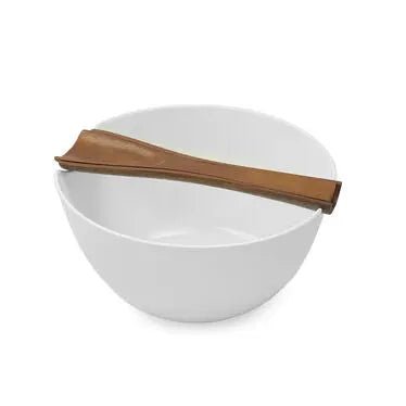Quatro Salad Bowl w/servers Nambé