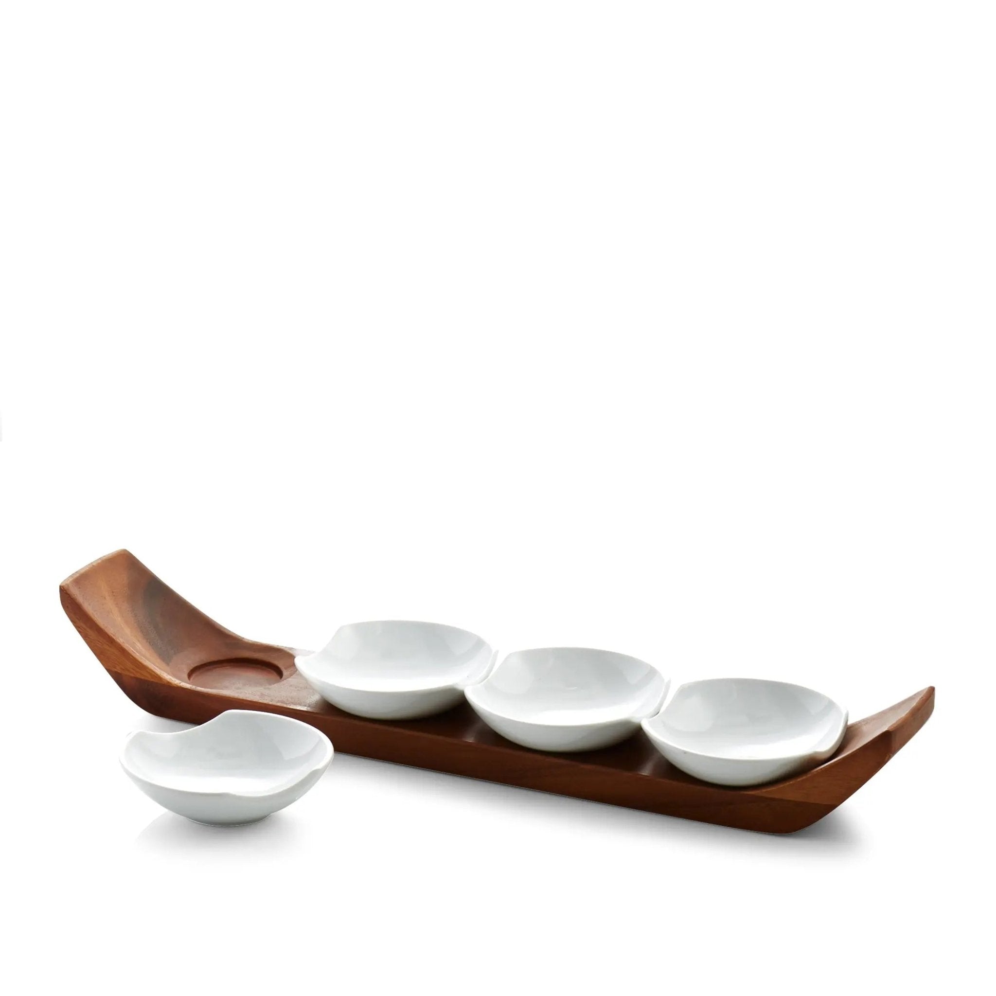 Quatro Snack & Serve Set Nambé
