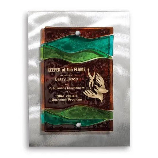 Regalia Plaque Crystal House