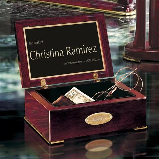 Rosewood Trinket Crystal House