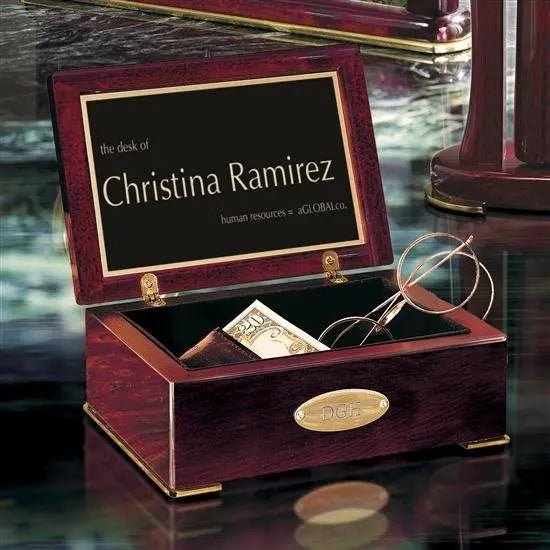 Rosewood Trinket Crystal House