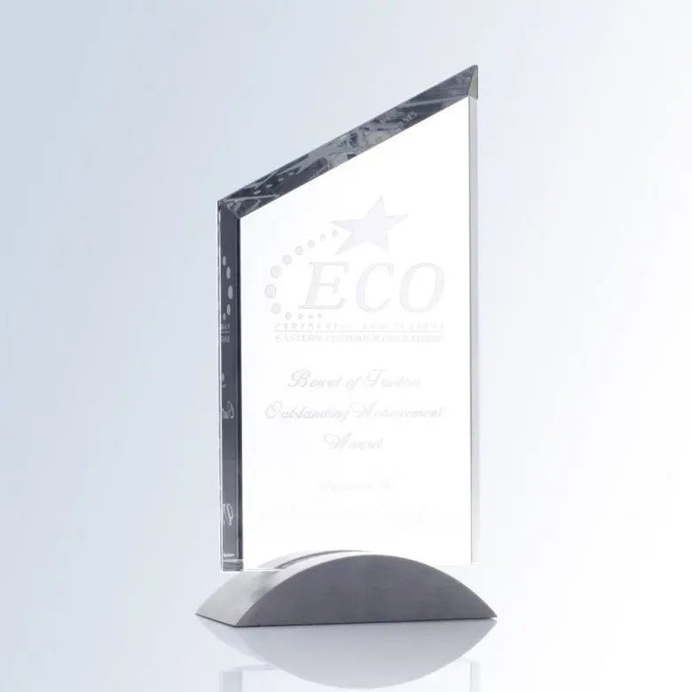 SAIL AWARD W/ BASE Crystal House - Prism