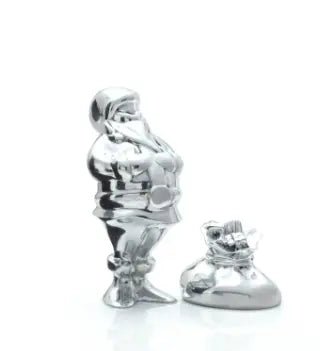 Santa with Gift Bag Nambé