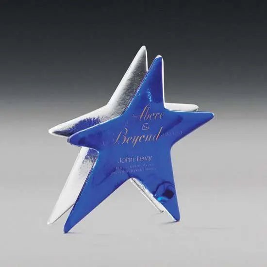 Sapphire Art Glass Crystal House