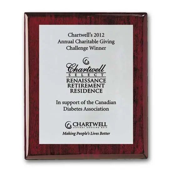 Screenprint Aluminum - Rosewood Crystal House