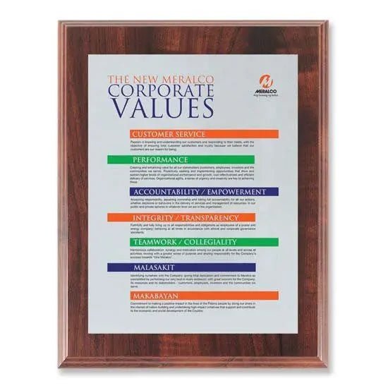 Screenprint Aluminum - Walnut Finish Crystal House