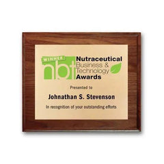 Screenprint Brass - Walnut Cove Edge Crystal House