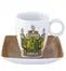 SET 4 COFFEE CUPS & SAUCERS - ALMA DE COIMBRA Vista Alegre