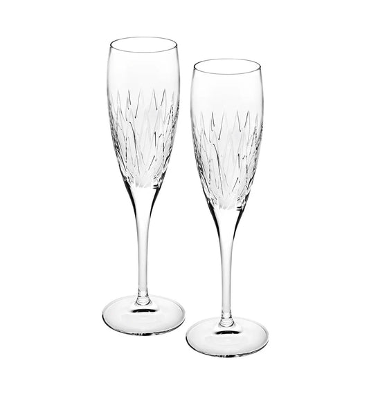 Set with 2 Flutes - Astro - Glassware - Vista Alegre Vista Alegre - Crystal House