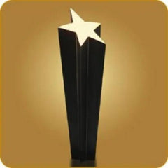 Shooting Star, Black & Gold Crystal House