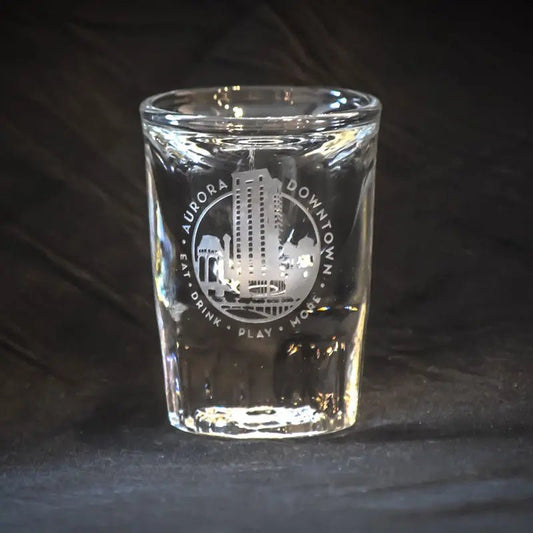 Shot Glasses aurora downtown - Pair Crystal House