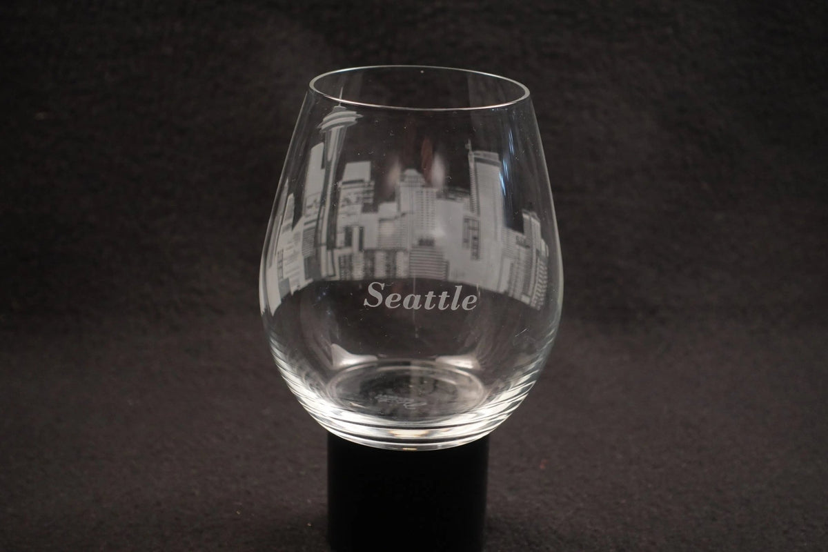 Skyline Stemless Wine Glass Crystal House