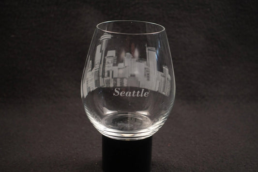 Skyline Stemless Wine Glass Crystal House
