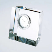SLANTED BLOCK CLOCK Crystal House - Prism