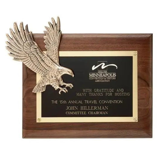 Soaring Eagle Plaque Crystal House