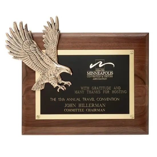 Soaring Eagle Plaque Crystal House