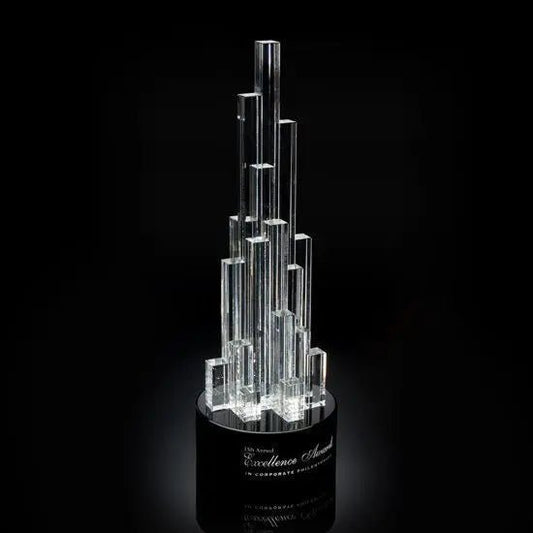 Spire Award - Optical Black Crystal House