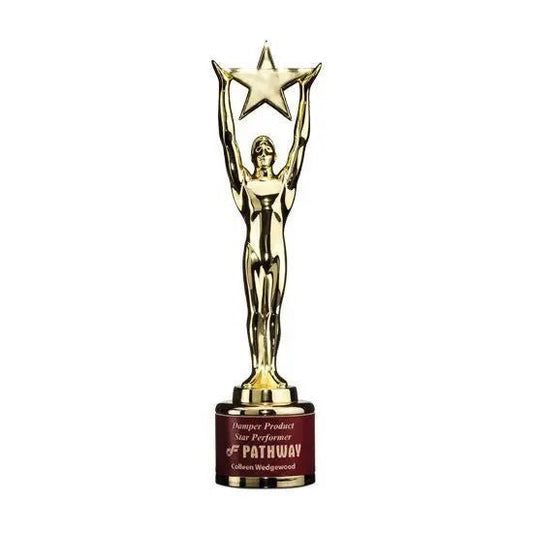 Star Achievement Imperial 14 Â½" Crystal House
