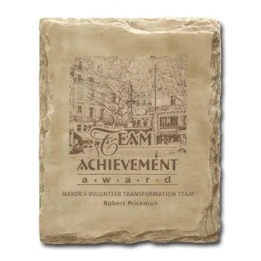 Stonecast wall Plaque Crystal House